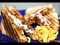 Cheesy and Crispy Misal Sandwitch | मिसळ सँडविच | Street Food Recipe | Sprouts Sandwich | Madhura