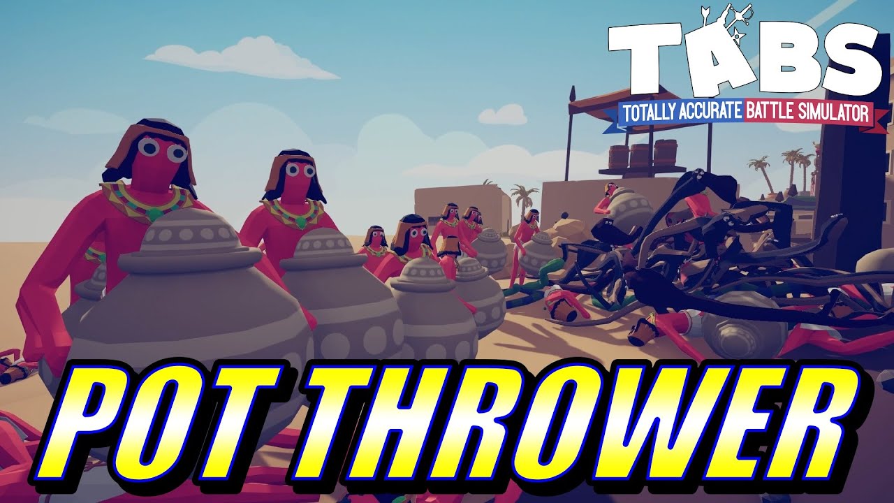 コブラ使いの陶芸家　HiddenUnits「POT THROWER」を使ってみた　TABS # 164　【Totally Accurate Battle Simulator】