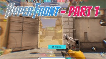 Hyper Front Gameplay (Android, ios) - (VALORANT MOBILE) PART 1