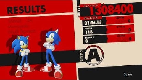 SONIC FORCES Null Space Speedrun