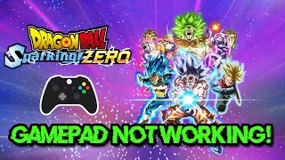 Dragon Ball Sparking! ZERO Controller/Gamepad Not Working On PC FIX🎮✅