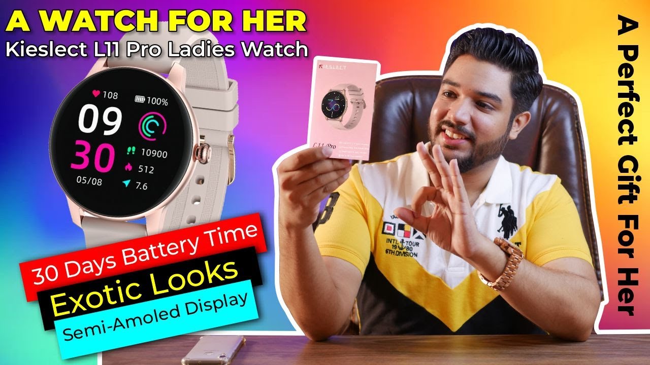 KIESLECT Reloj Inteligente Mujer Kieslect L11 Pro Smartwatch