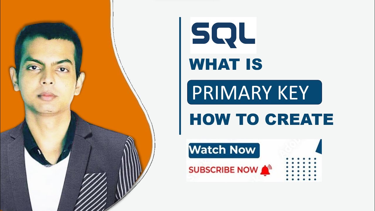 Primary Key in SQL Server in Hindi - YouTube