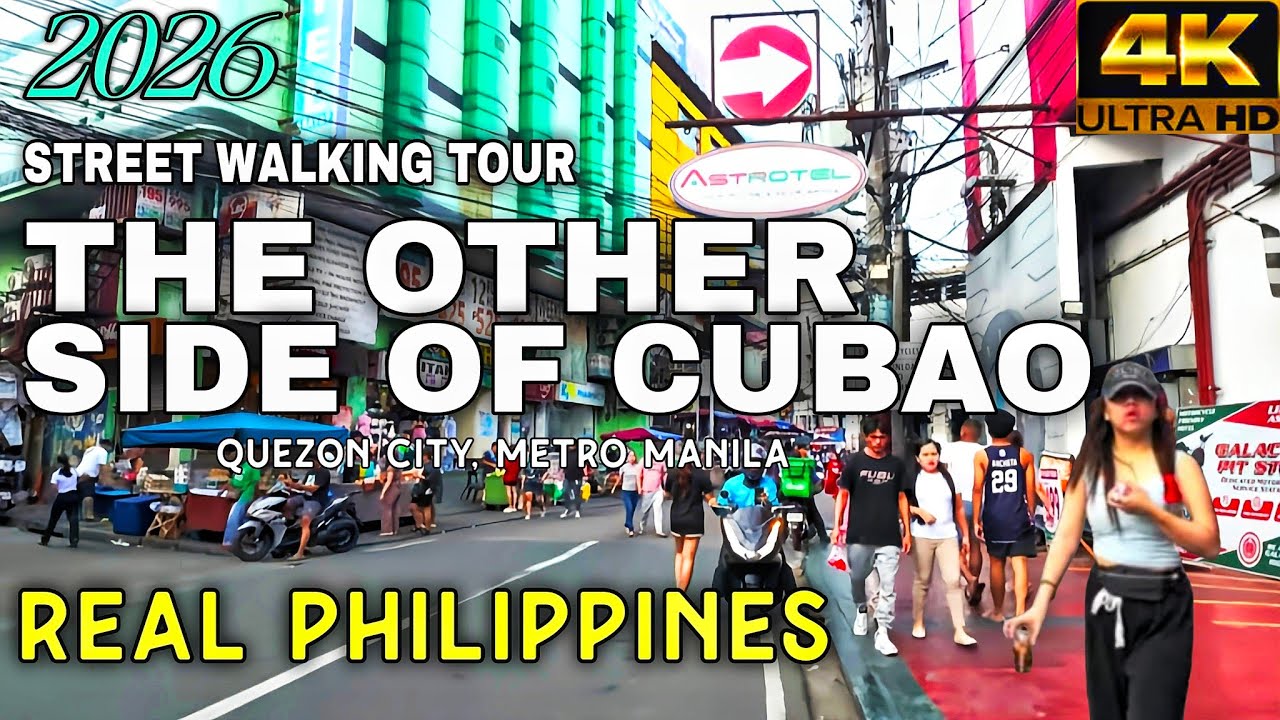 NOT THE CUBAO YOU EXPECTED |Real Philippines Street Walking Tour In 4K| Quezon City, Metro Manila