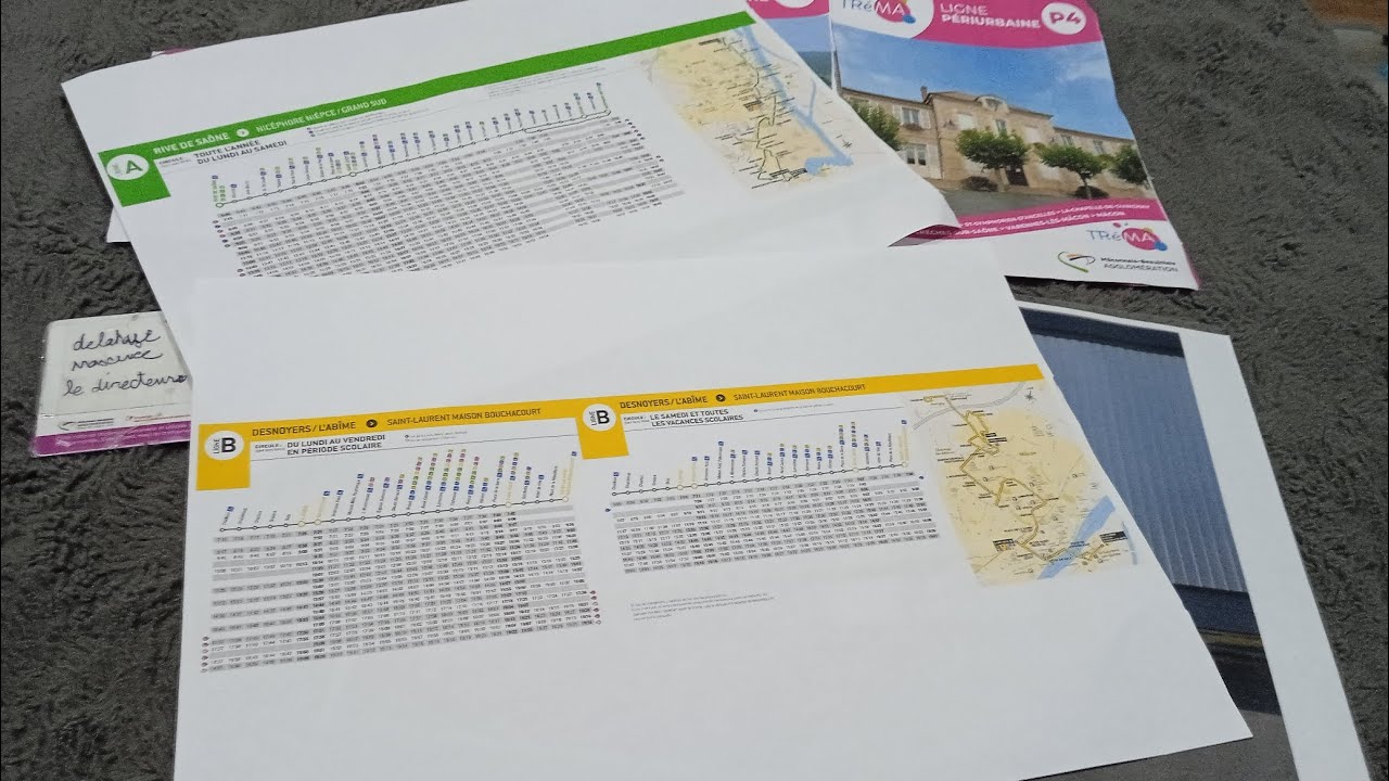 présentation guide horaire ligne urbaine (ligne B )