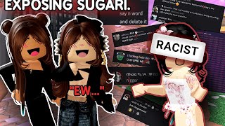 EXPOSING SUGARI.(RACISM, NSFW CONTENT, USING FRIENDS FOR CLOUT) COLLAB WITH VANILLA