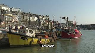 Cornish fishing boats | Cornwall | Mevagissey Harbour | Fremantle stock footage |  E17R16 012 by ThamesTv 236 views 5 days ago 26 seconds