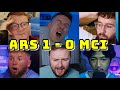 BEST COMPILATION | ARSENAL VS MAN CITY 1-0 | LIVE WATCHALONG REACTIONS | CITY FANS CHANNEL