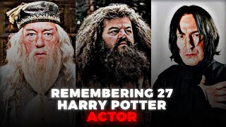 In Memoriam: Remembering 27 Harry Potter Actors Who Have Passed Away