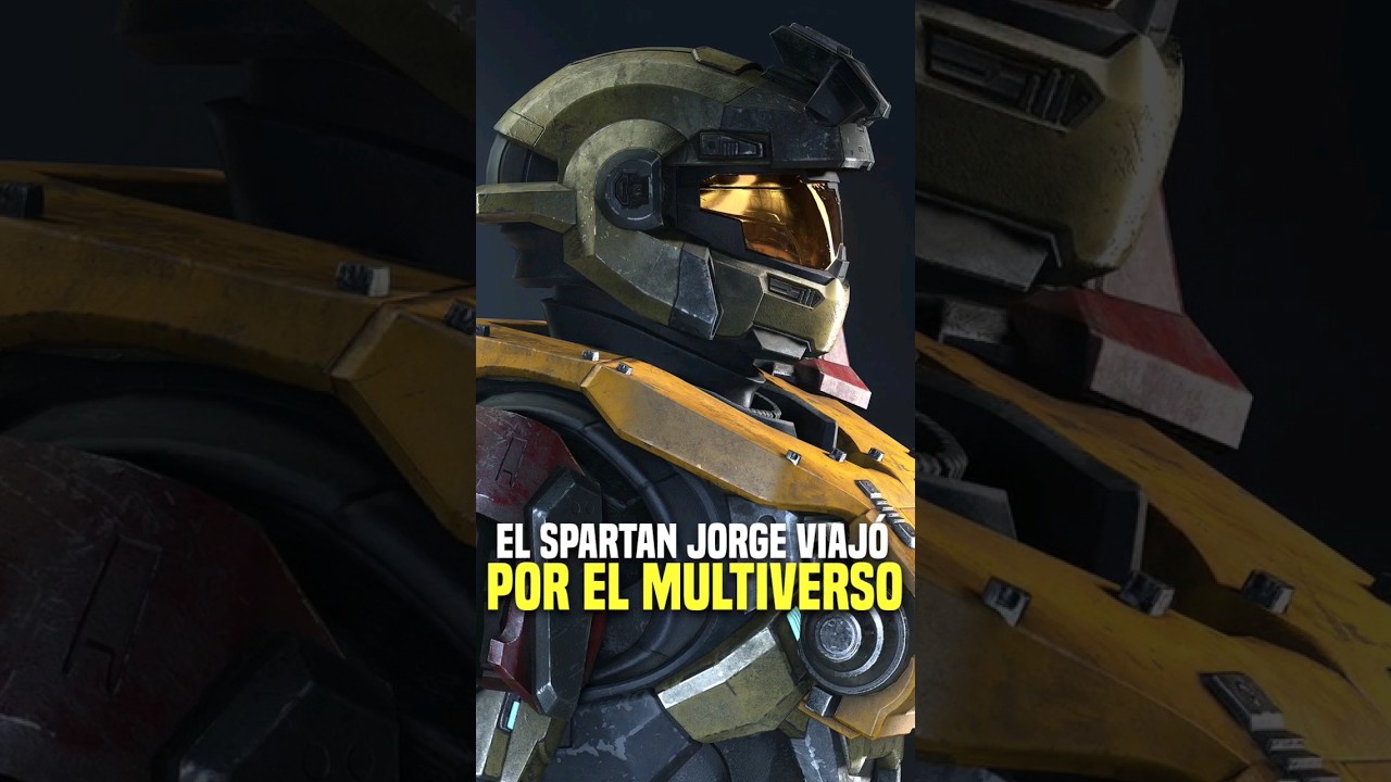 ¡El Spartan Jorge de Halo: Reach VIAJÓ por el MULTIVERSO! #short #halo #curiosidades #videojuegos