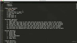 Session 08 | The Python Programming Language | Comparison Operators |