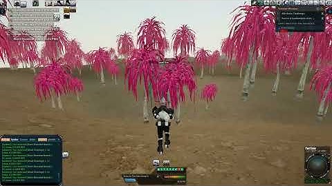Tree Harvesting on Planet Cyrene. New Tree cutting area.  Entropia Universe