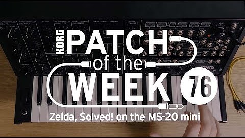 Patch of the Week 76: Zelda, Solved!