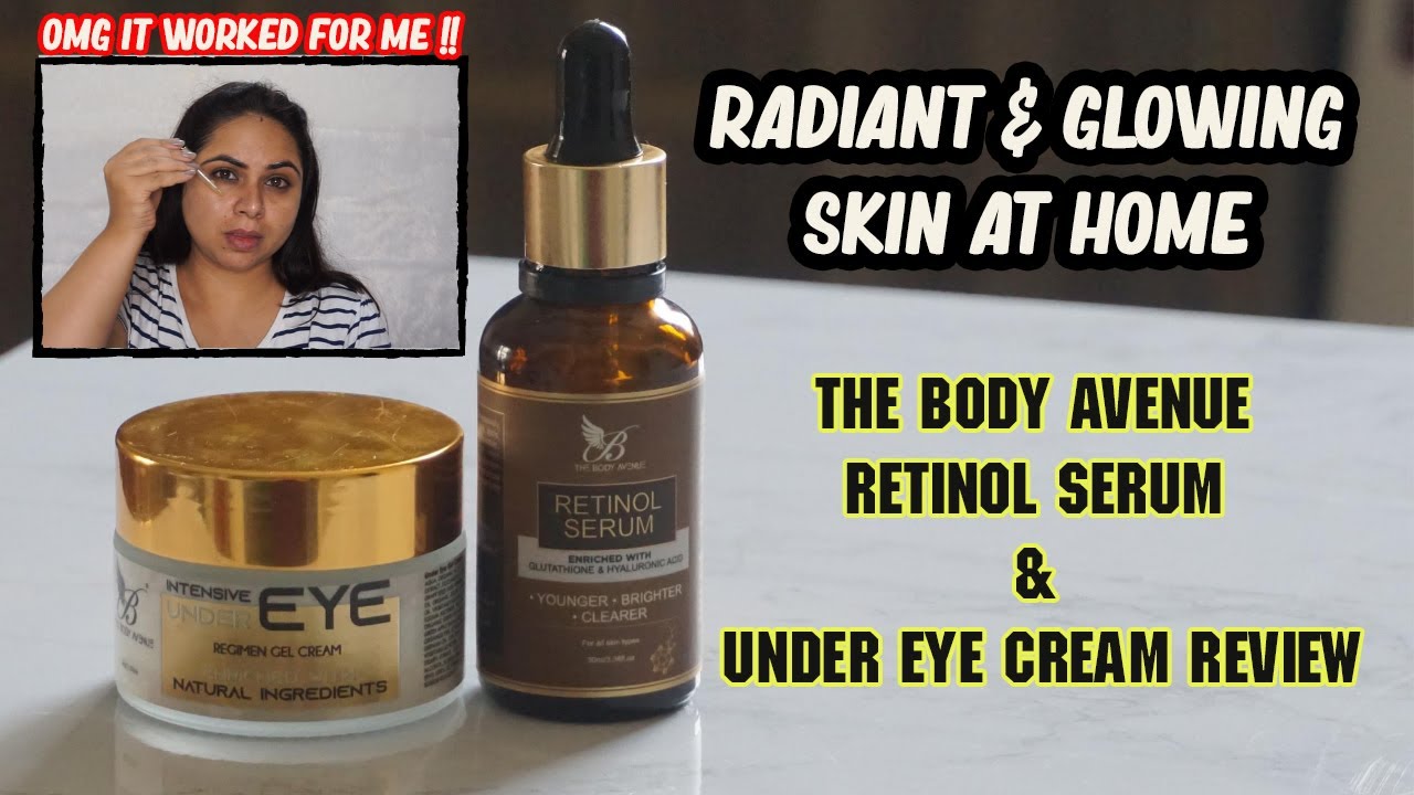 under eye retinol serum
