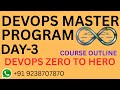 DEVOPS ZERO TO HERO DAY-3 IN ENGLISH | LINUX FUNDAMENTAL AND COMMANDS #devops #devopsmasterprogram