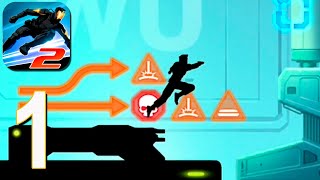 Vector 2 - Gameplay Walkthrough Part 1 - The Lab(iOS, Android)