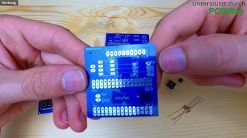 DMX LED Bar | DMXControl | Arduino Projekt Max485 | Lichttechnik | LinuTec Eigenbau | @PCBWay