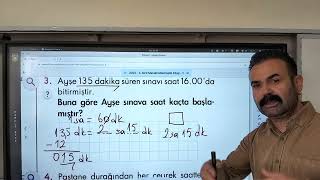 Matematik Konular Arası Ağ Örgüsüdür... Zzaman Ölçüleritoplananı Bulma...