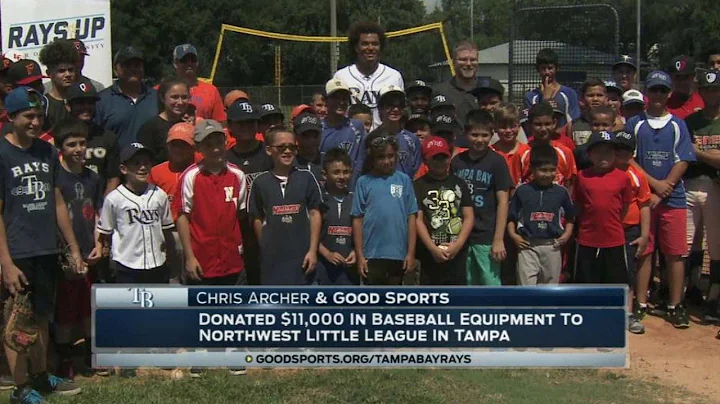 SEA@TB: Archer visits Northwest Little League