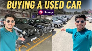 Buying a New Used Car In 2024 From Spinny  | Spinny Pune Used Thar, Creta, Audi, BMW, Polo, Nano etc