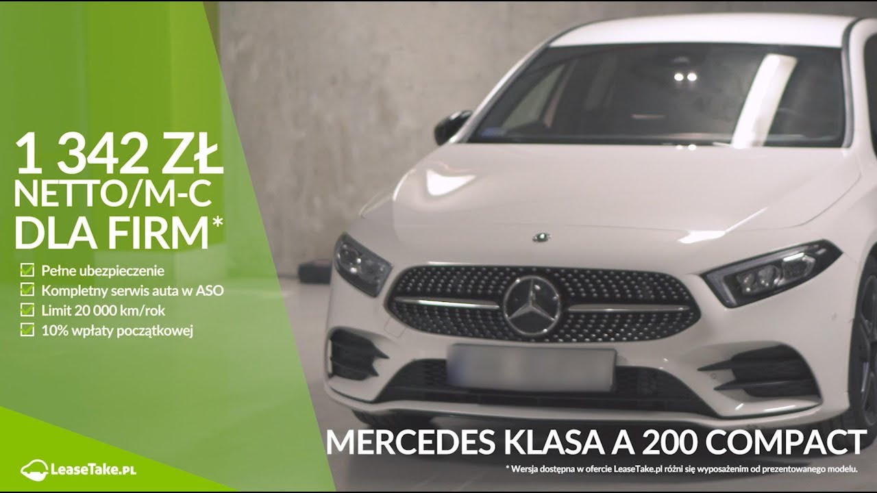 Mercedes Klasa A Compact samochód, z którym na pewno się