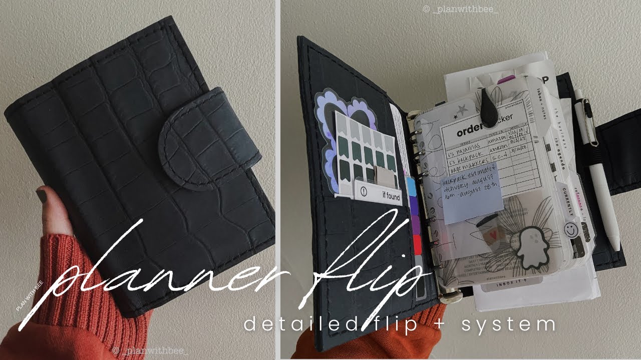Planner Flip | Everyday Planner System | Planner Chit Chat | A6 LPP Ring Planner | Plan With Bee