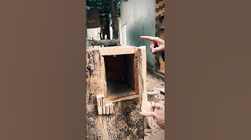 Tủ gỗ lũa đựng ấm chén VIP