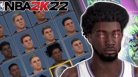 *NEW* DRIPPIEST FACE CREATION ON NBA 2K22! LOOK LIKE A GOD!