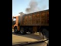 На севере Тамбова загорелся камаз с мусором 19 04 2019