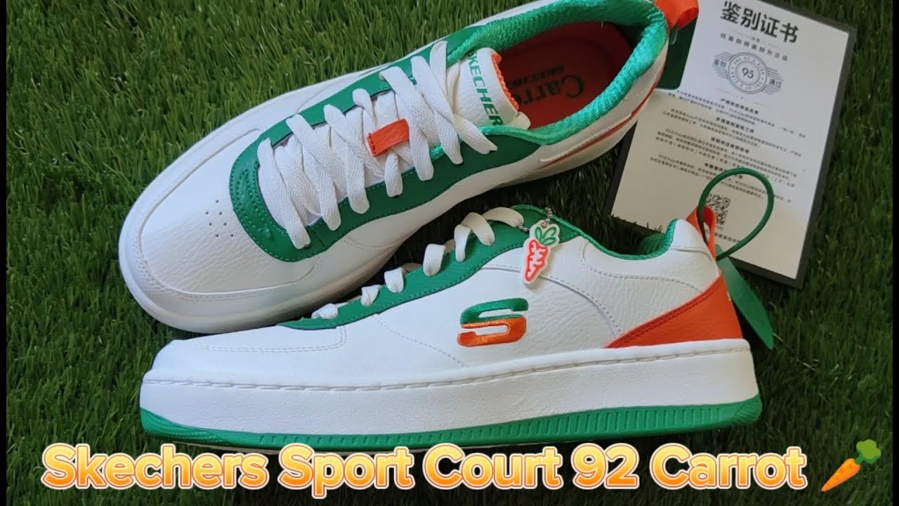 Skechers Sport Court 92 Carrots (894146-NTOR) мужские кеды-морковки