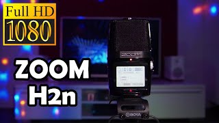 ZOOM H2n Mid-side (MS) stereo mode recording