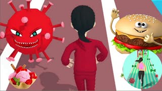 Run 2 Health 🍐 🍏 🥭 Games All Levels Gameplay Android,Walkthrough ios,New Game Big Update Levels. screenshot 3