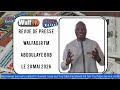 Revue de presse Walfadjri FM - 20 Mai 2026