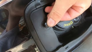 Audi A6 C7 - FUEL CAP REPAIR