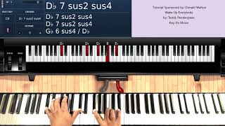 Wake Up Everybody by Teddy Pendergrass  Piano Tutorial
