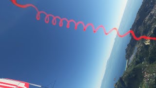 SBACH 342 v 1.33 spins 5 Moving the CG Outside view NO AILERONS NO RUDDER Microsoft Flight Simulator