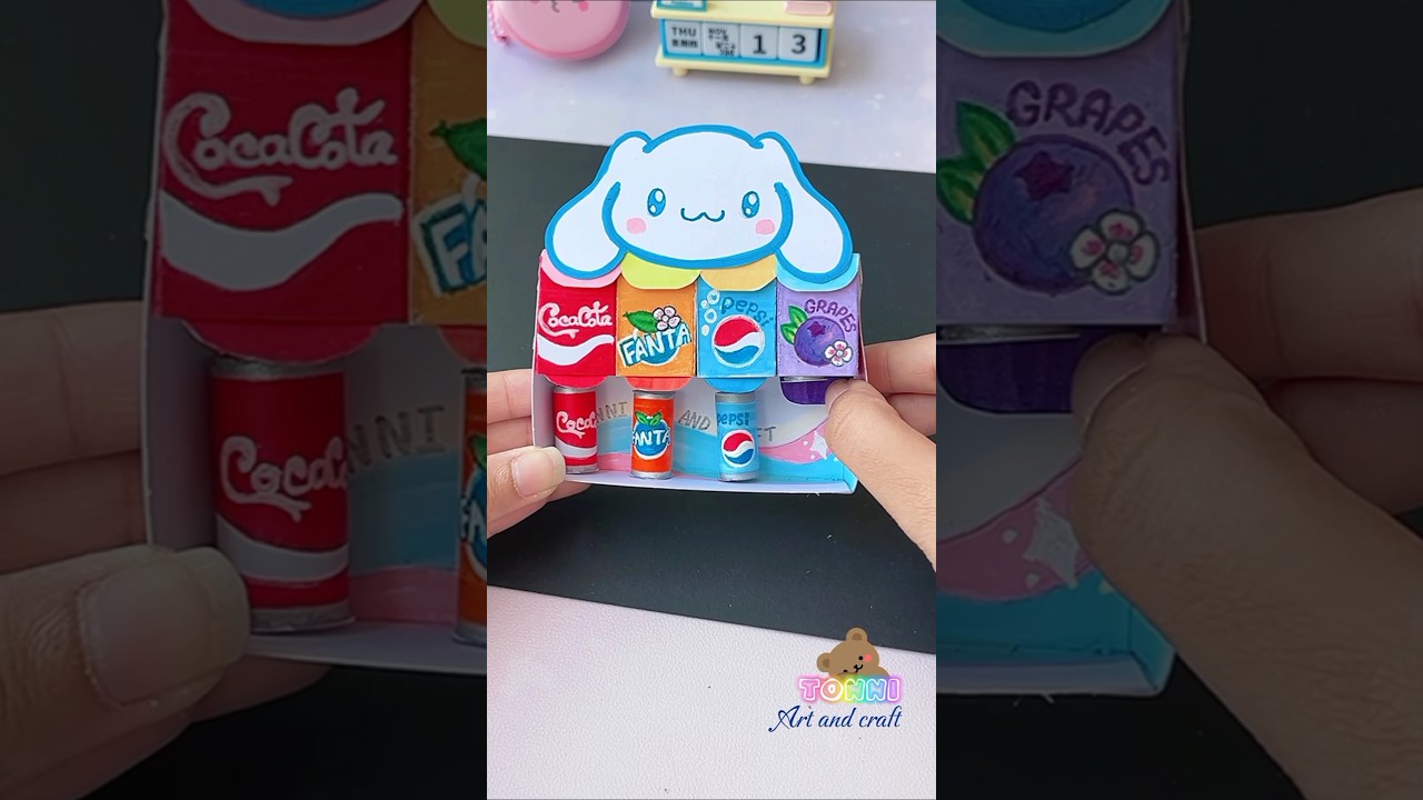 DIY miniature cold drinks dispenser 