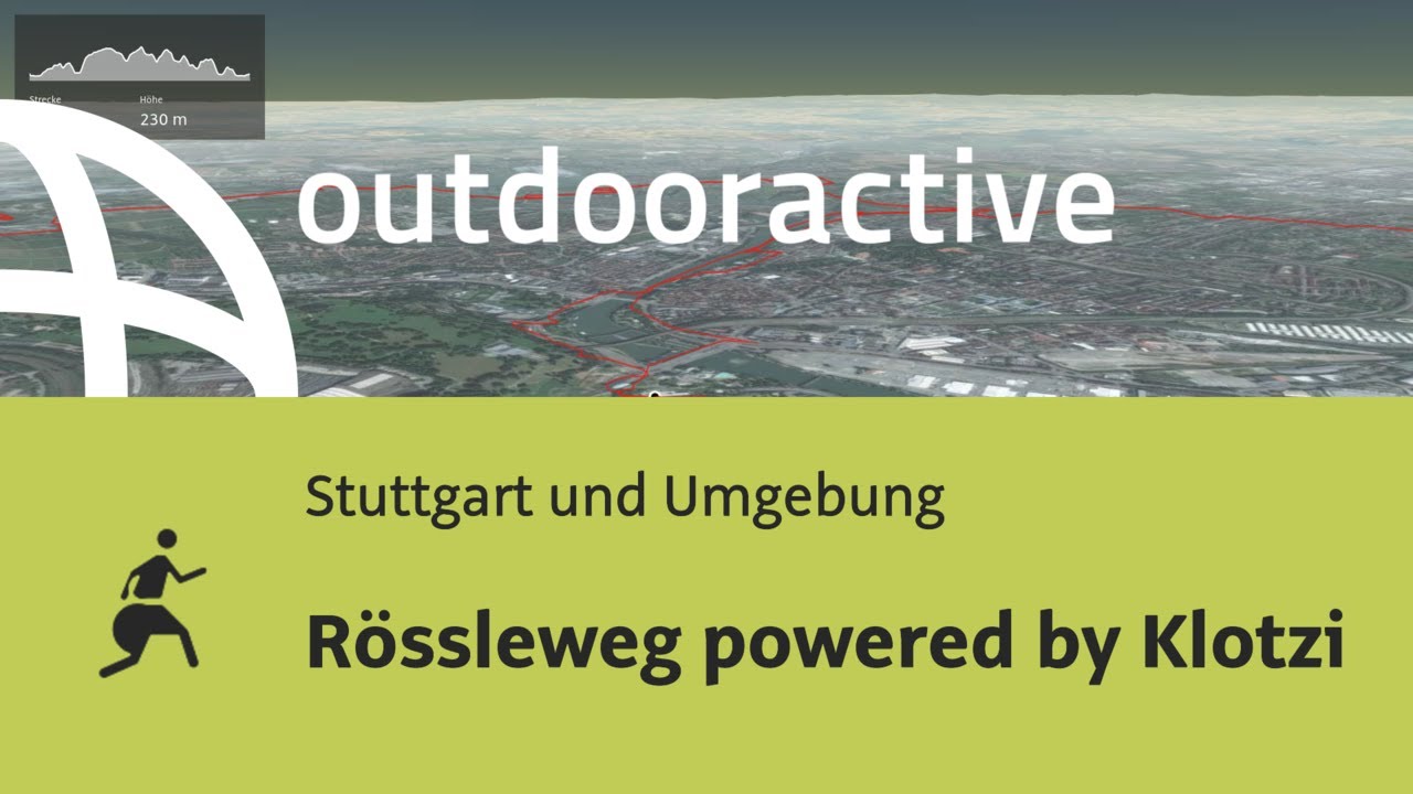 Joggingstrecke in Stuttgart und Umgebung: Rössleweg powered by Klotzi