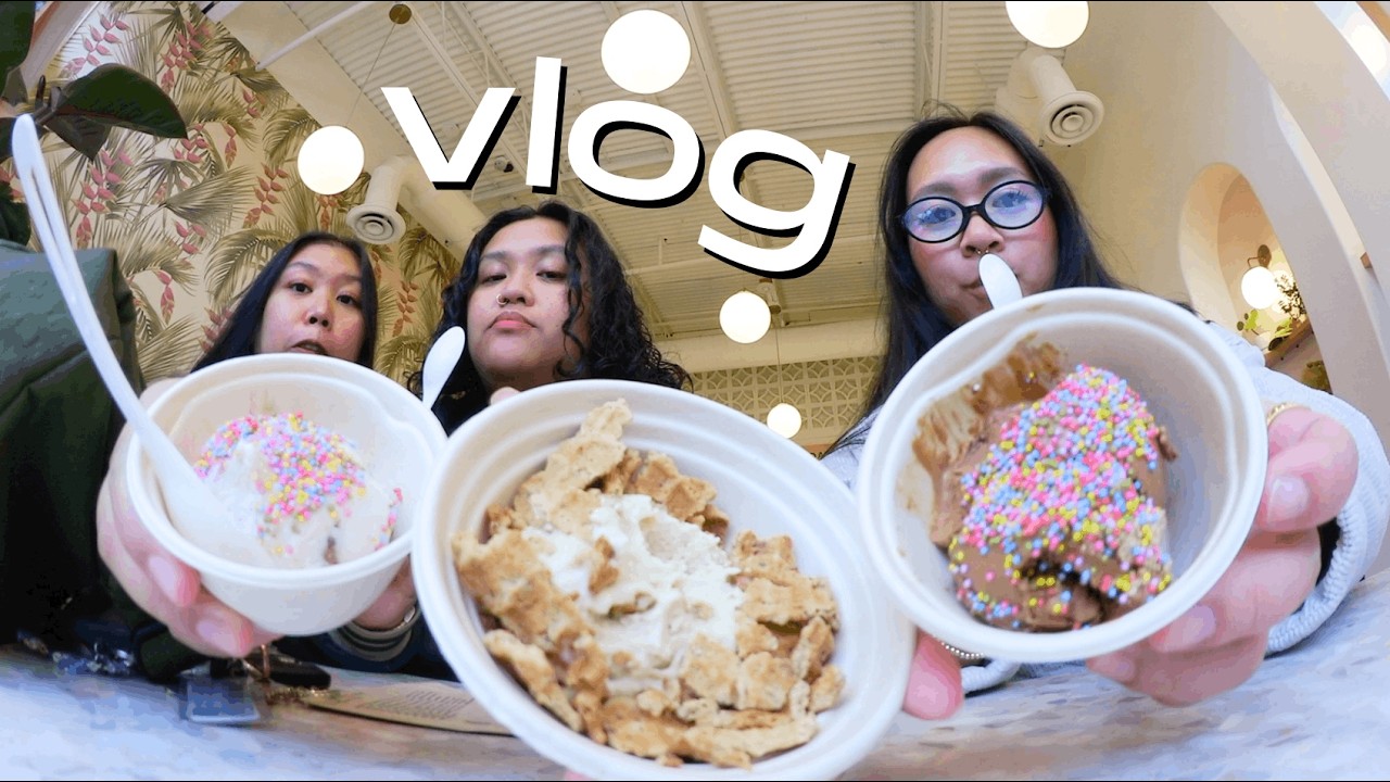VLOG | Getting another tooth gem, sibling photoshoot & making holiday macarons ✨📸🎄
