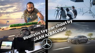 Realistic Toy Car Photography By Jaan Albalushi Mercedes-Amg Gt 4-Door Coupé