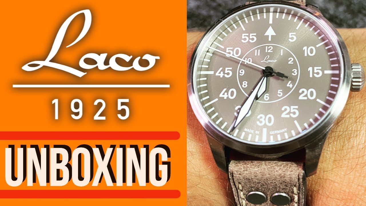 LACO 1925 Taupe Pilot Watch UNBOXING / Limited Edition Watch