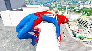 GTA 5 Epic Ragdolls/Spiderman Compilation  (GTA 5, Euphoria Physics, Fails, Funny Moments)
