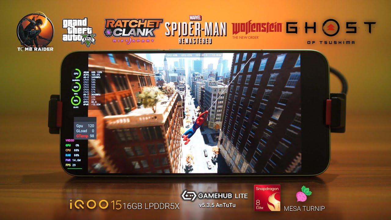 The Ultimate Snapdragon 8 Elite Gen 5 AAA Emulation Showcase - PURE INSANITY 🔥MESA Turnip Driver!