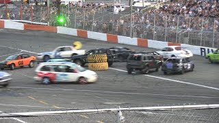 Riverhead Raceway Flag Pole Race