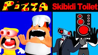 Pizza Tower Screaming Meme Skibidi Toilet Versoin Dafuqboomcharacters