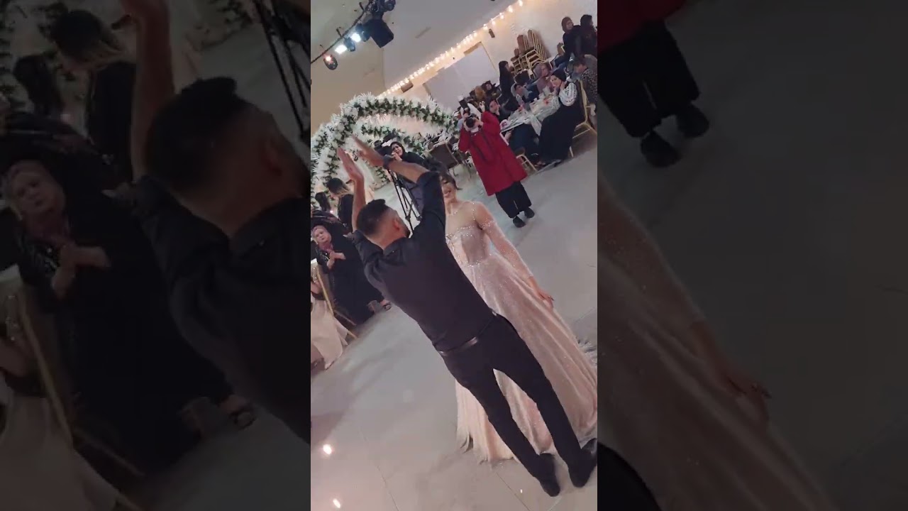 سهرة اريج رقصه مع العريس يزن
