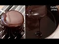 SIMPLE chocolate mirror glaze recipe | step by step tutorial