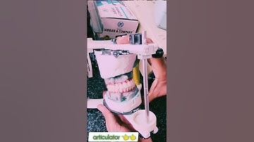 𝐌𝐨𝐮𝐧𝐭𝐢𝐧𝐠 the casts on a mean value articulator 👈👈   #dmaxdentallab