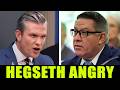 Pete Hegseth CONFRONTED as Salud Carbajal Exposes Military Politicization CRISIS