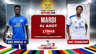🛑Direct - Navetane ASC DOOLE JI vs ASC CONACHAP 5e journée 2026 Zone 7B